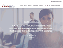 Tablet Screenshot of andtechllc.com
